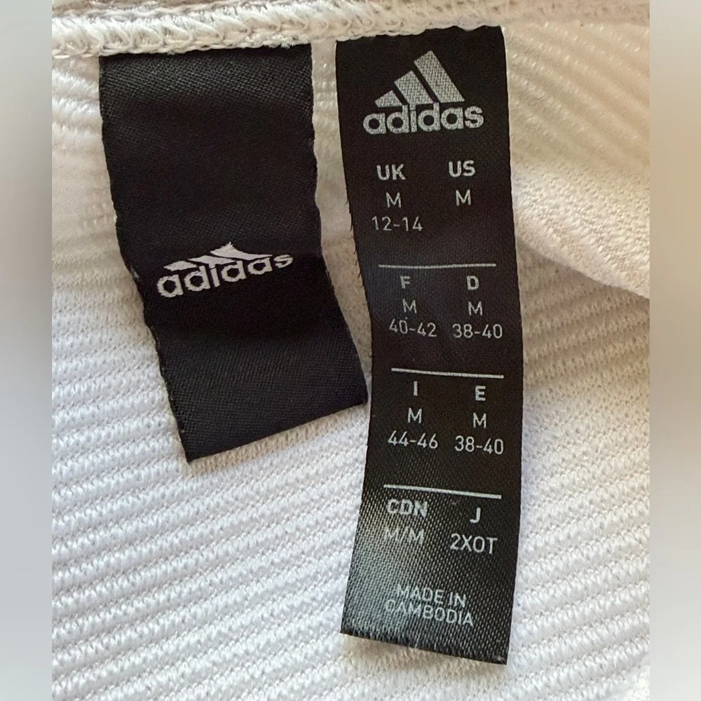 Adidas Ribbed Crop Tank Top - Picture 4 of 5